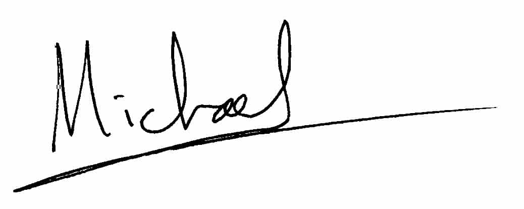 Signature de Michael H. McCain