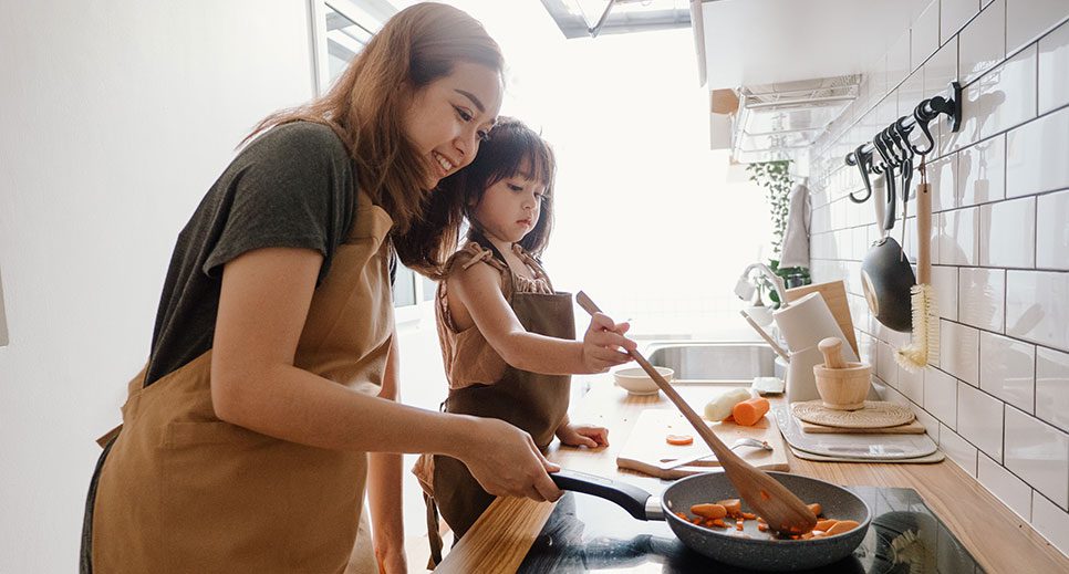 Cuisine enfant et parent