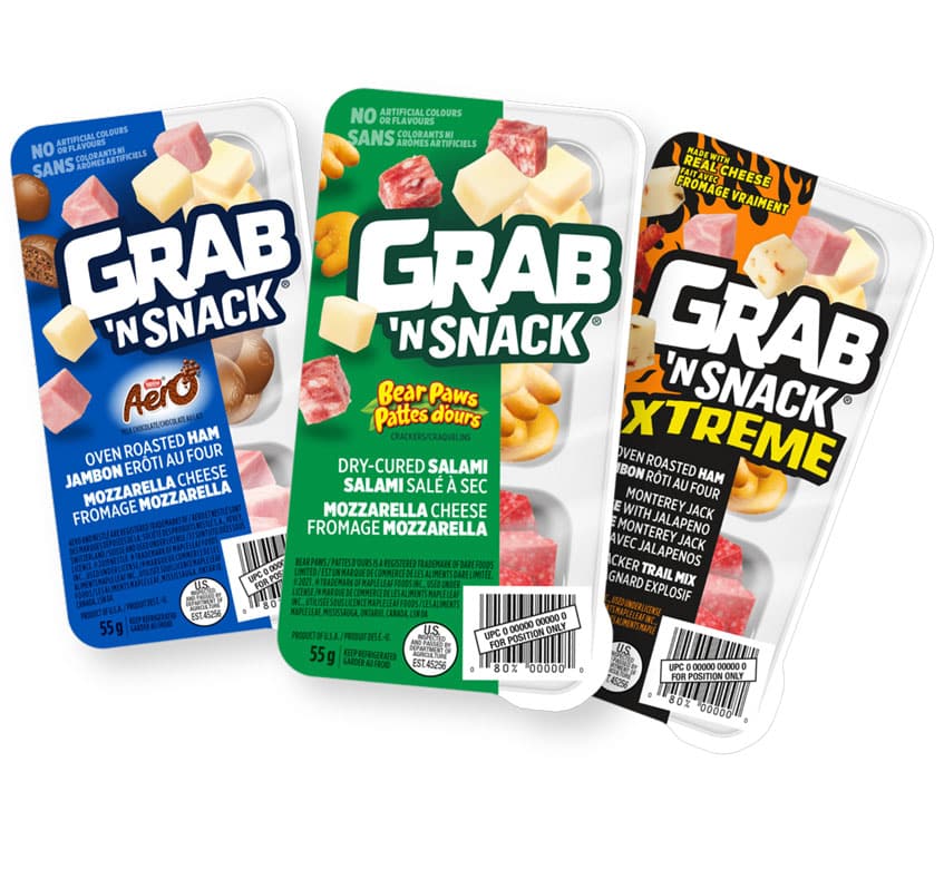 Grab'N SnackMC packs