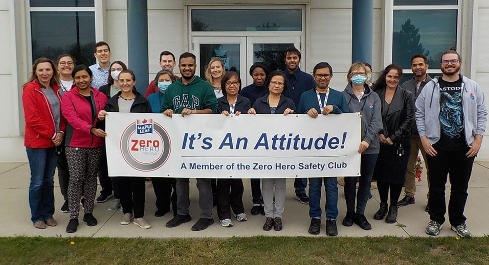 Équipe du laboratoire central, membre du club de sécurité Zero Hero et lauréat du prix de distinction en sécurité 2021