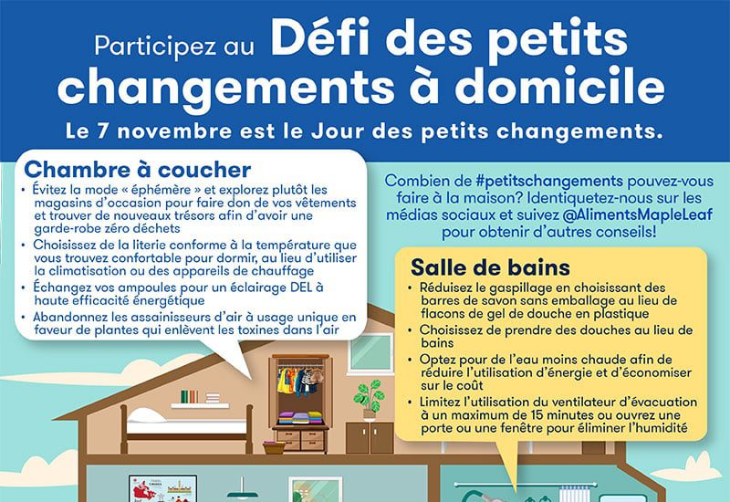 Infographie des petits changements - partie 1