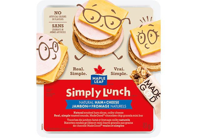 Ensemble de produits Maple Leaf Simply Lunch