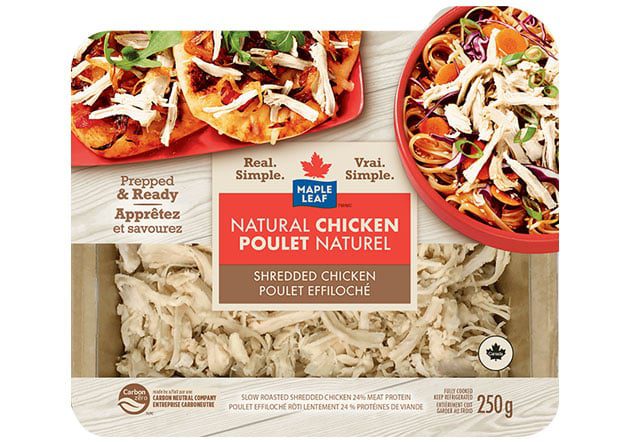Ensemble de produits de poulet naturel Maple Leaf