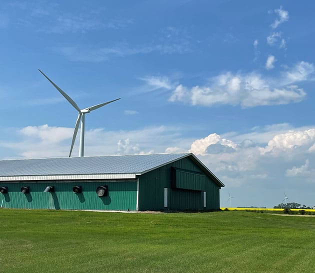 Southman Pork farm en Manitoba