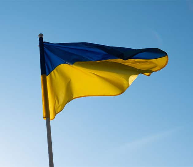 Drapeau ukrainien