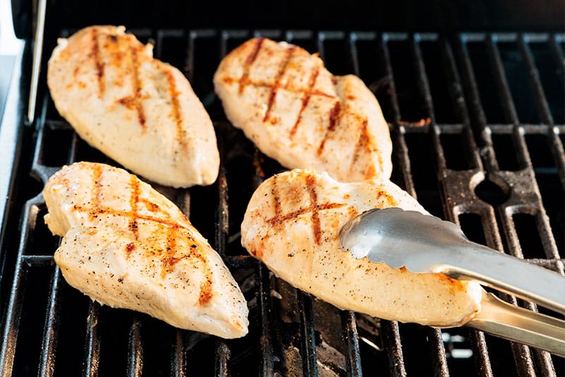 griller du poulet