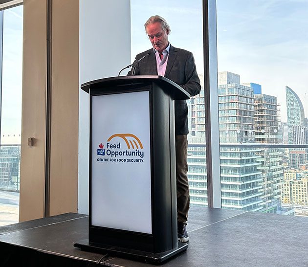 Discours d'ouverture de Michael McCain au Symposium sur la sécurité alimentaire