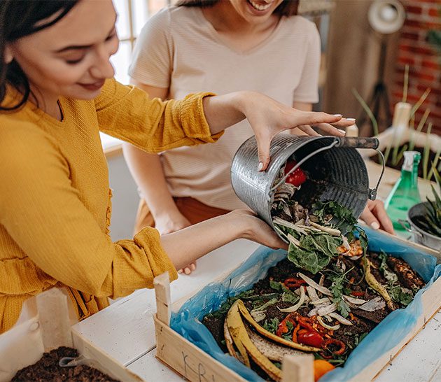 compostage dans la cuisine