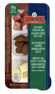 Plateaux recyclables pour nos trousses-repas Schneiders® Grab N' Snack.
