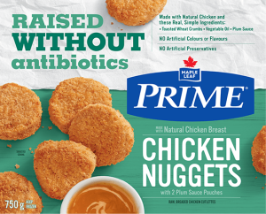Prime chicken nuggets sustainable packaging tray