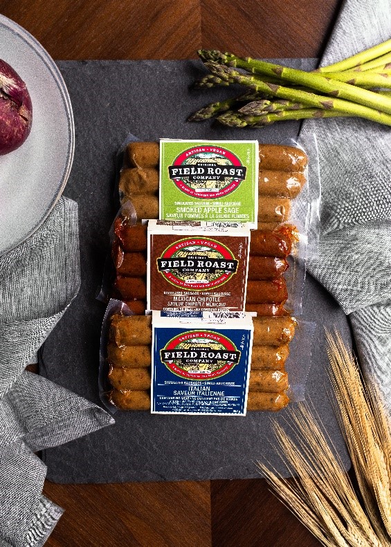 Field Roast Grain Meat Co plant-based sausages