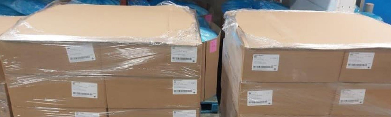 wrapped packages