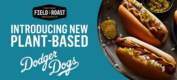 Dodgers FieldRoast Plant-Based Dodgers Dogs