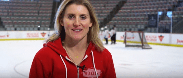 Hayley Wickenheiser - ice hockey player and Olympic medalist.