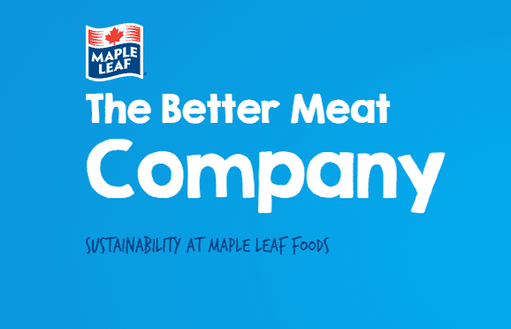 Maple Leaf logo and The Better Meat Company