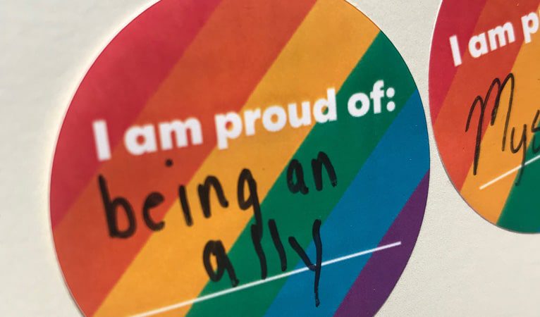 Pride signs