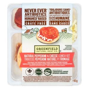 Greenfield Natural Meat Co.® Natural Pepperoni Pizza Lunch Kit