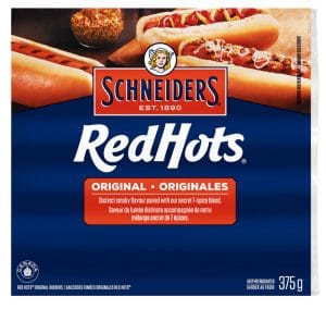 Schneiders' hot dogs