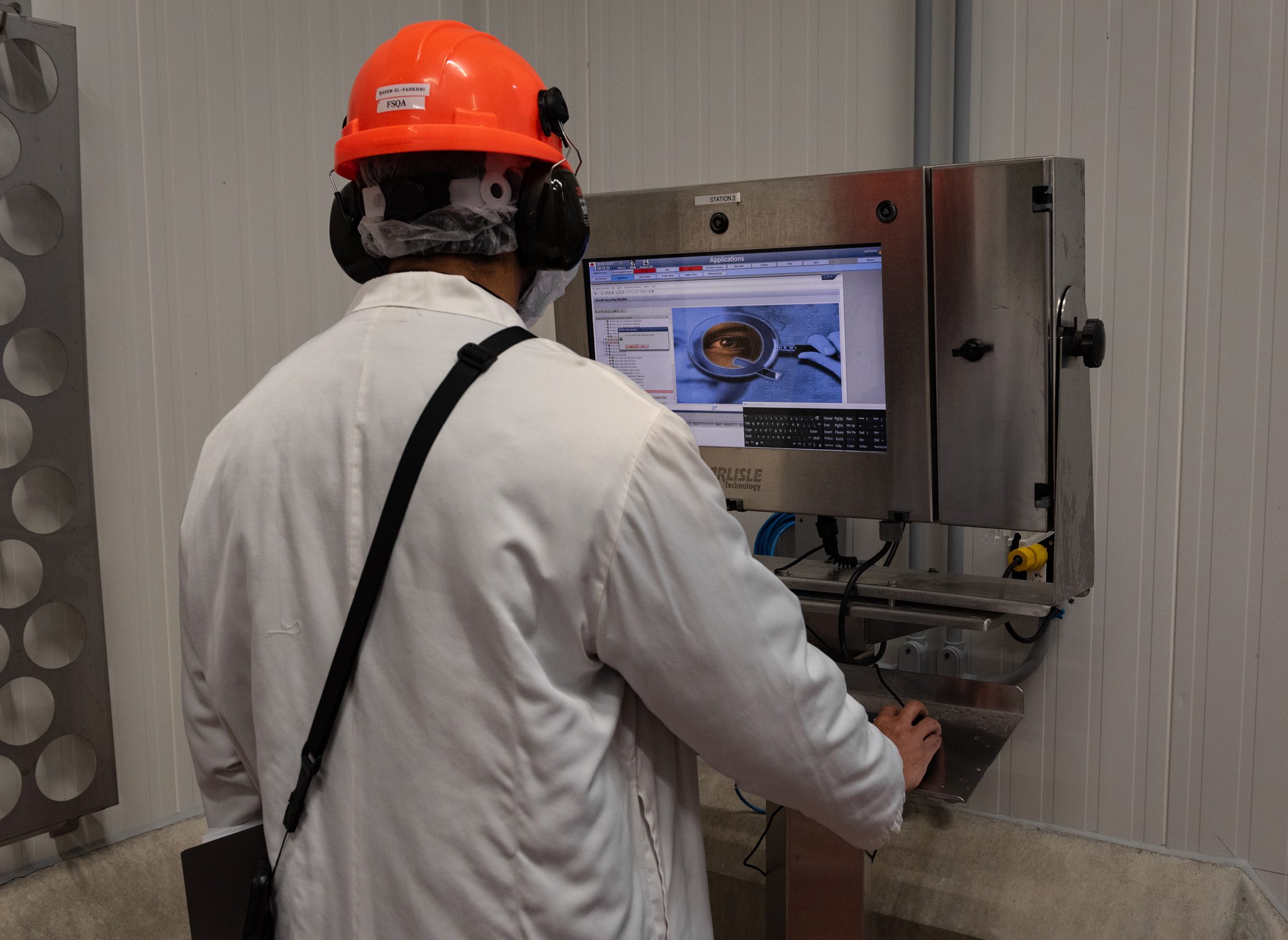 A team member at our Heritage plant