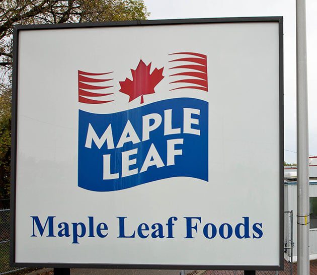 Signage at the Brantford plant