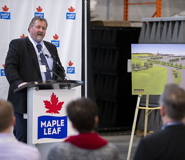 Speaking at the London plant announcement