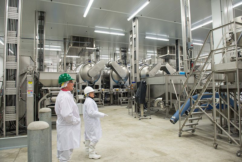 Maple Leaf employees at the Heritage plant, Hamilton