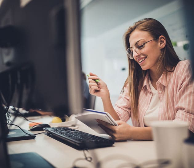 Female IT professional