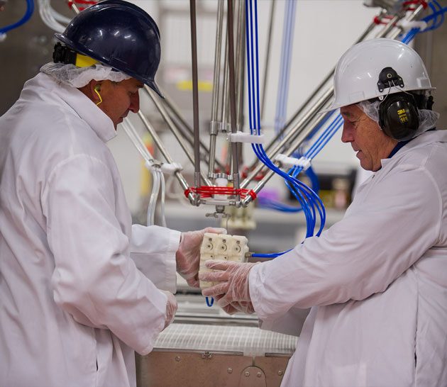 Automated hot dog production at Saskatoon manufacturing plant