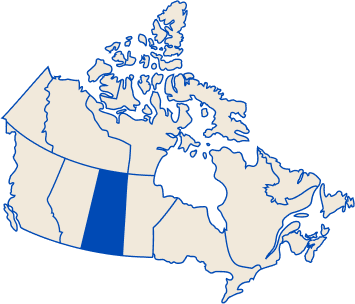 Canada Map, Saskatchewan
