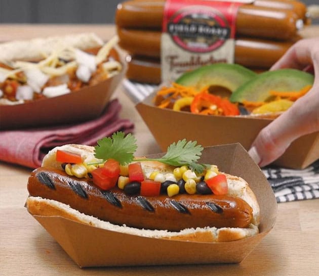 FieldRoast hot dog